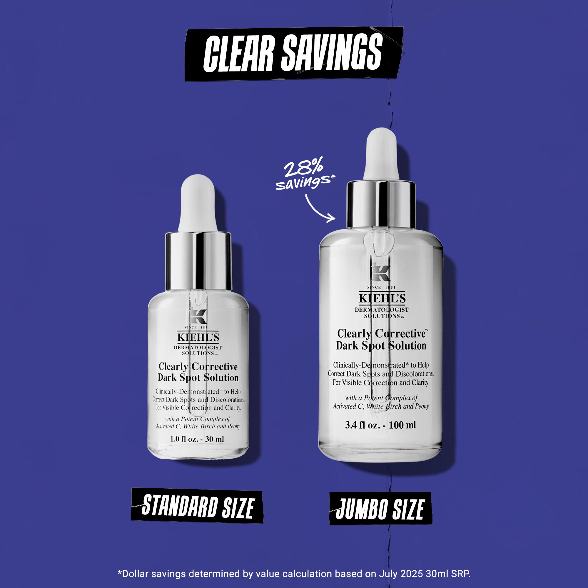 美容液 Clearly Corrective Dark Spot Solution 50 Kiehl's Clearly Corrective Dark Spot Solution Serum 1.7 oz